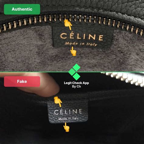 fake celine bag vs real|how to authenticate your bag.